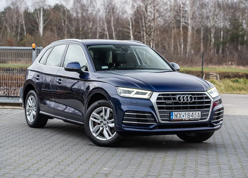 Audi Q5 185KM 4x4 Alcantara Nav Full LED Grzane Fotele Kamera Tempomat FVAT23%