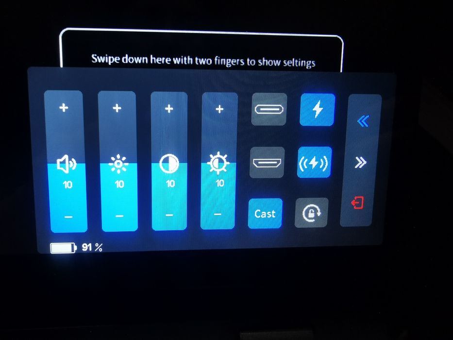 Monitor przenośny Uperfect 15,6 cala z klawiaturą super stan