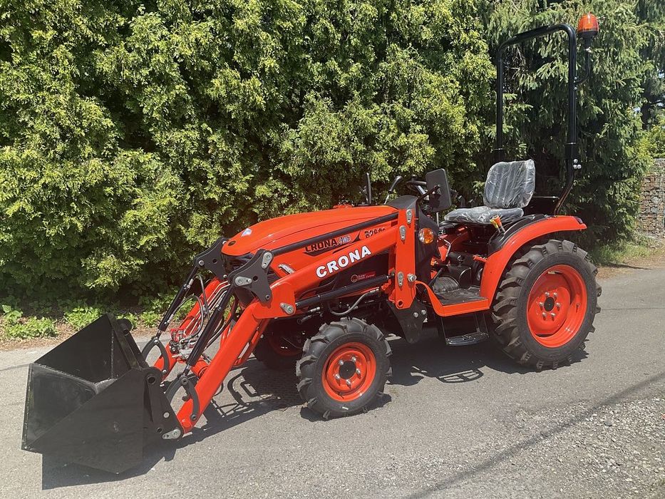 Nowy Minitraktor CRONA CR2601X 26 KM + MULCZER 115 cm | 4x4 | 9 biegów | Euro 5