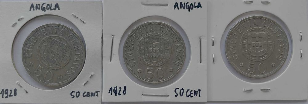 Angola – $50 (50 Centavos) 1928 - MBC