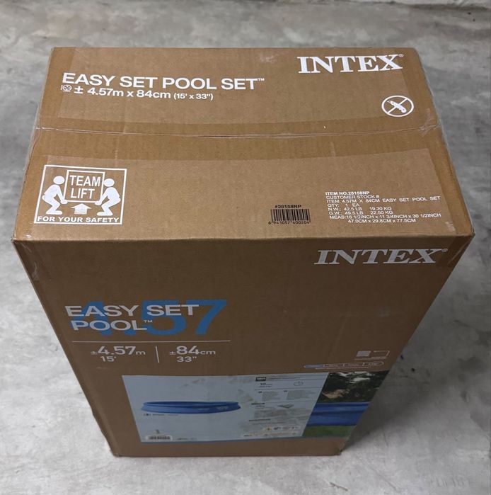 Piscina Intex 4.57m x 84cm