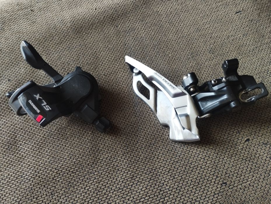 Манетка shimano sl-m660 и перекидка deore  fd-m611