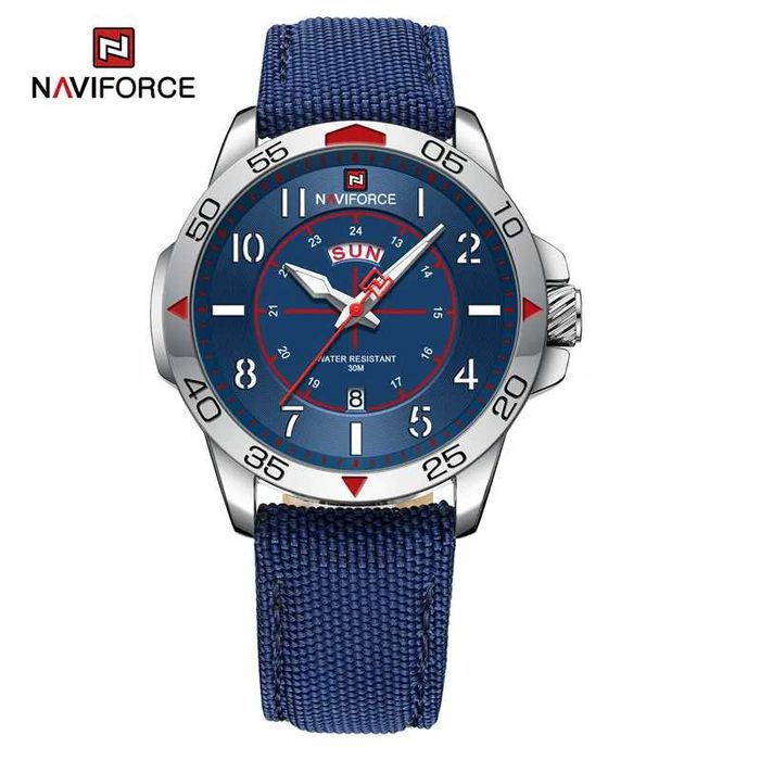 Relogio novo Naviforce azul
