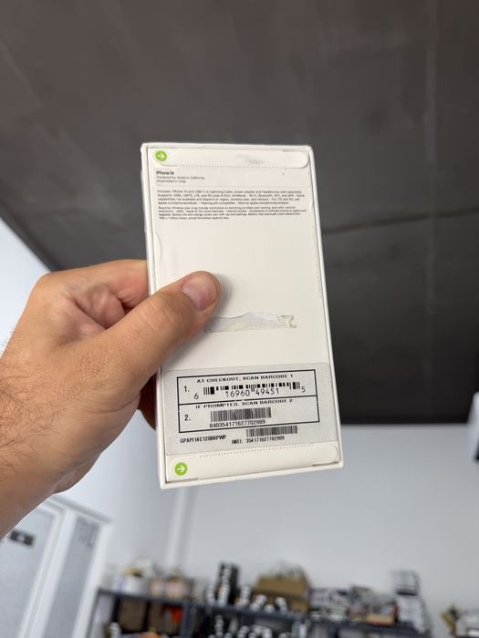 Apple Iphone 14 128 gb НОВИЙ ,запакований айфон фіз сім