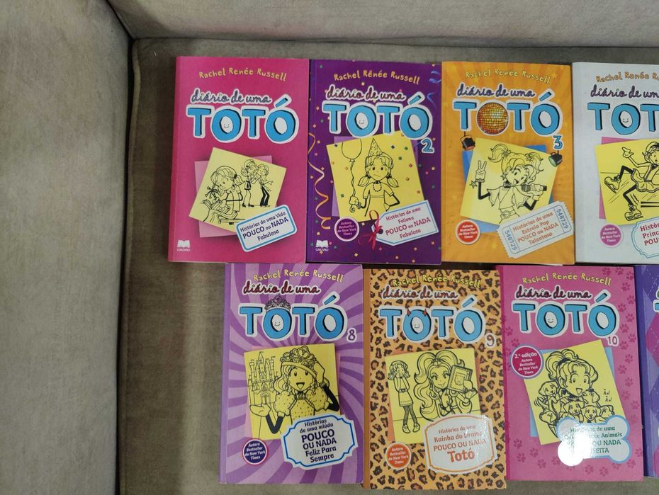 Coleção Diário de uma Tótó 15 volumes