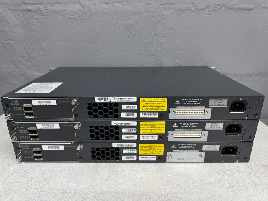 Гигабитные коммутаторы Cisco Catalyst WS-C2960X-48TS-L безнал/гарантия