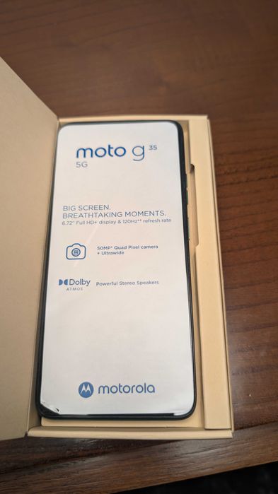 Telemovel Moto G35 5g 128GB Verde - usado com garantia