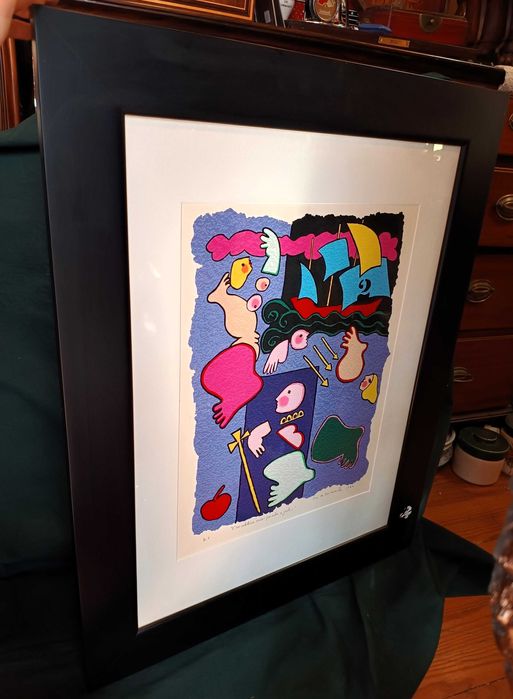 Serigrafia José de Guimarães 13