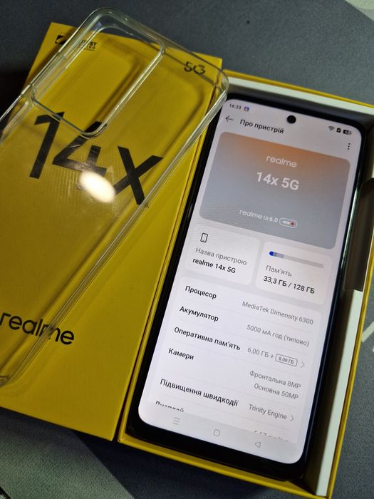 Realme 14x 5G 6/128gb