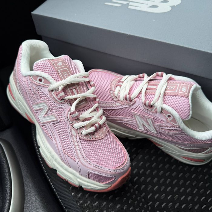 Кросівки Кроссовки New Balance 740 pink white Белый Розовый Білий Рожевий Кросовки демісезон