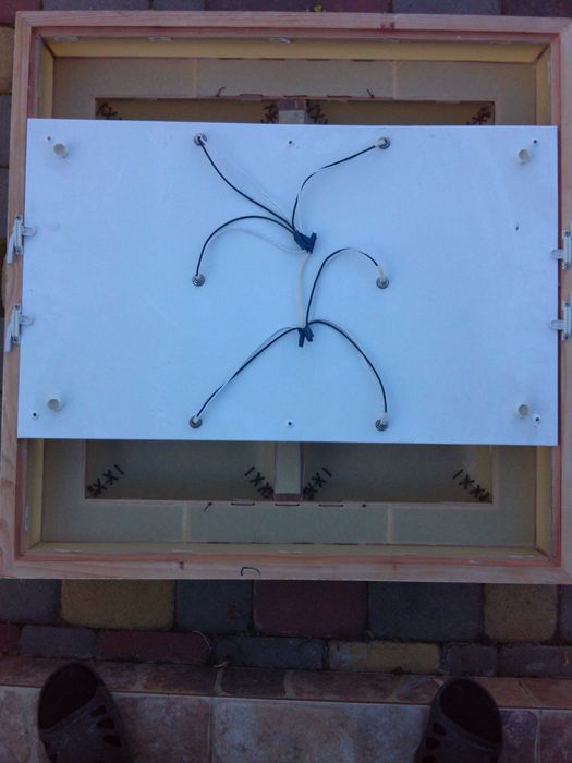 Світильник стельовий пластиковий  800х800.