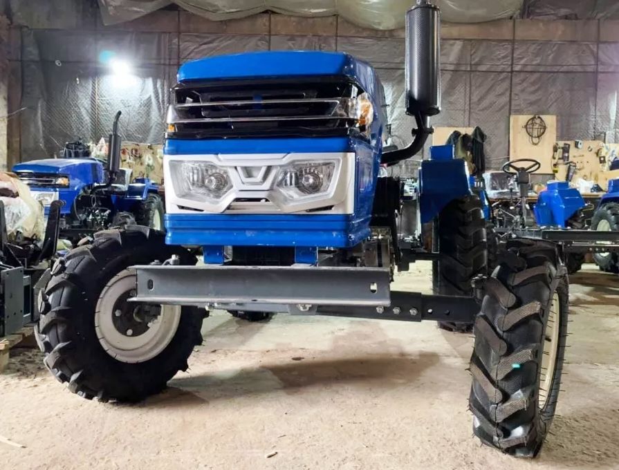 Мототрактор Булат Т25 блoкувaння диф. Фреза+плуг. Доcтaвляємo