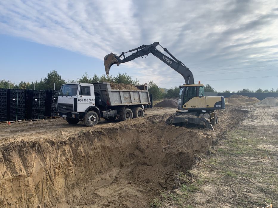 Екскаватор повноповоротний