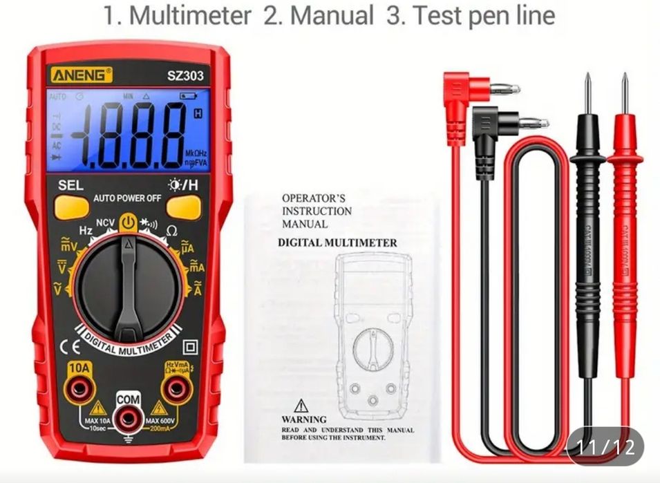 New Sealed Digital Multimeter
 Counter64751068663681121