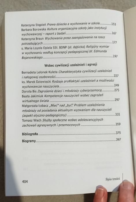 Wychowanie a cywilizacja uzależnień i agresji