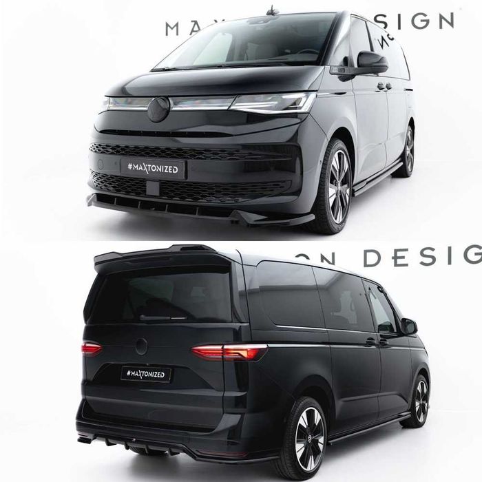 Тюнінг Volkswagen Multivan T7 обвіс губа пороги дифузор спойлер