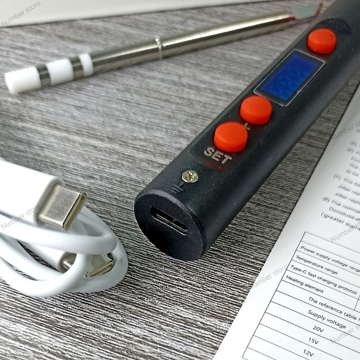 Smart паяльник Lefavor T65 65W | 2 жала / Type-C / Портативний паяльник / Паяльник портативный / Смарт паяльник 


Что так не делаешь?