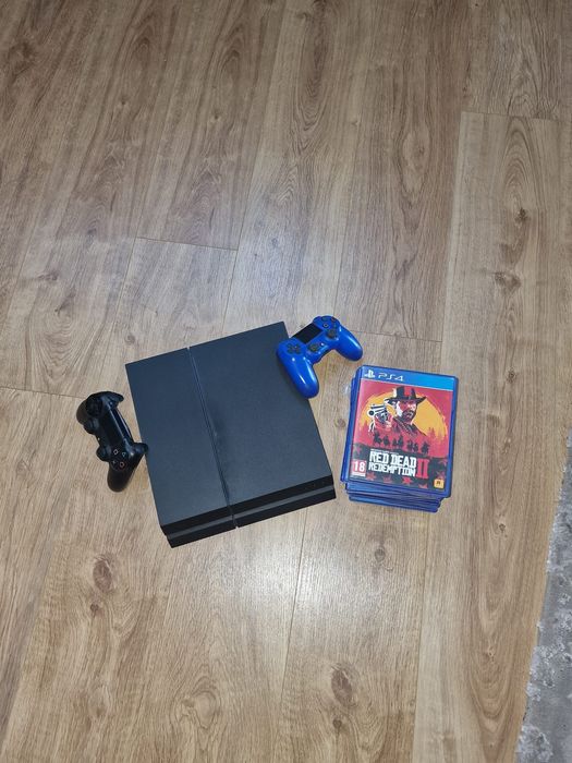 PlayStation 4 com 12 jogos