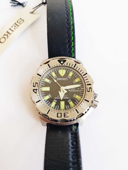 zegarek Seiko, SKX779K, czarny MONSTER, 1 gen. automat