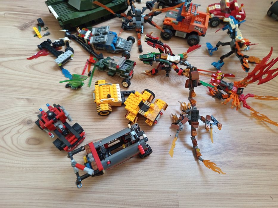 Sprzedam mix klocków ninjago i nie tylko