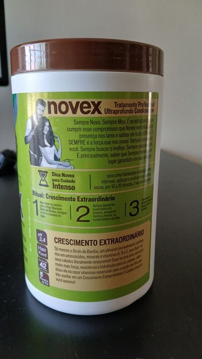 Máscara capilar Broto de Bambu Novex
