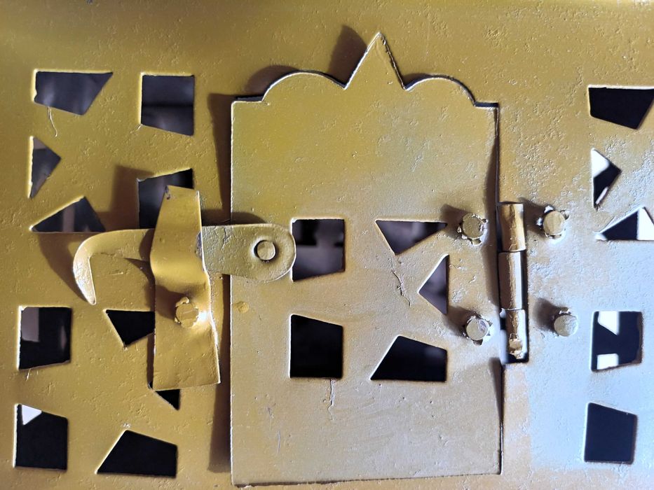 Casa lanterna porta-velas vintage