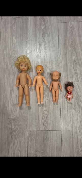 Stare lalki zabawki z czasów prl-u