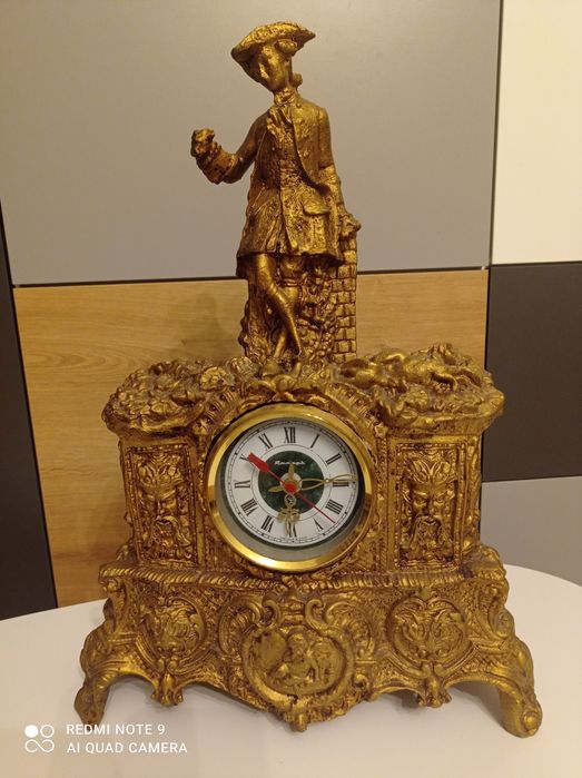 Piękny, duży zegar. Sprawny