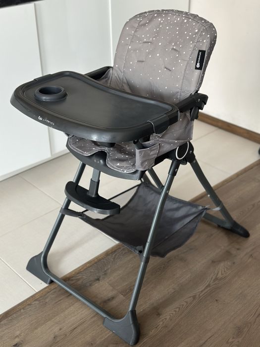 Стілець для годування Kinderkraft Foldee Grey
