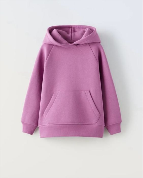 Худі zara на флісі для дівчинки