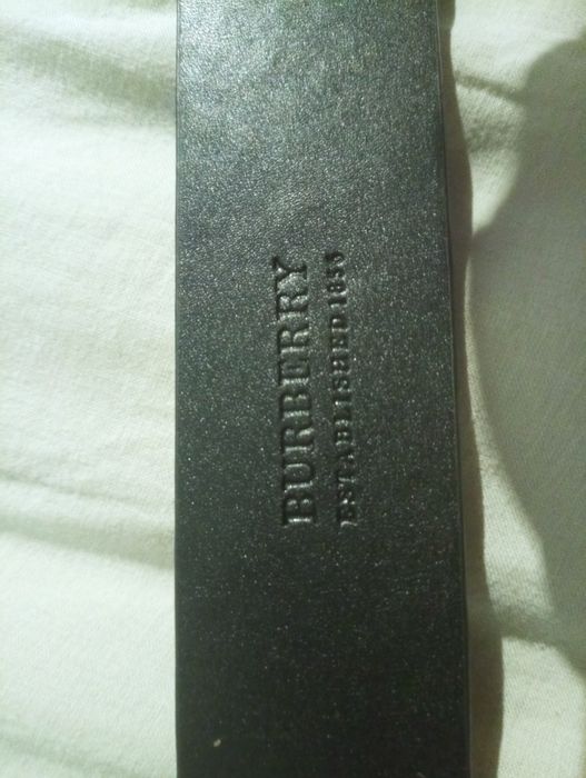 Pasek Burberry Złoty