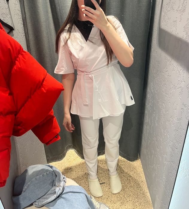 Медичний костюм білий I’M PROFI 46