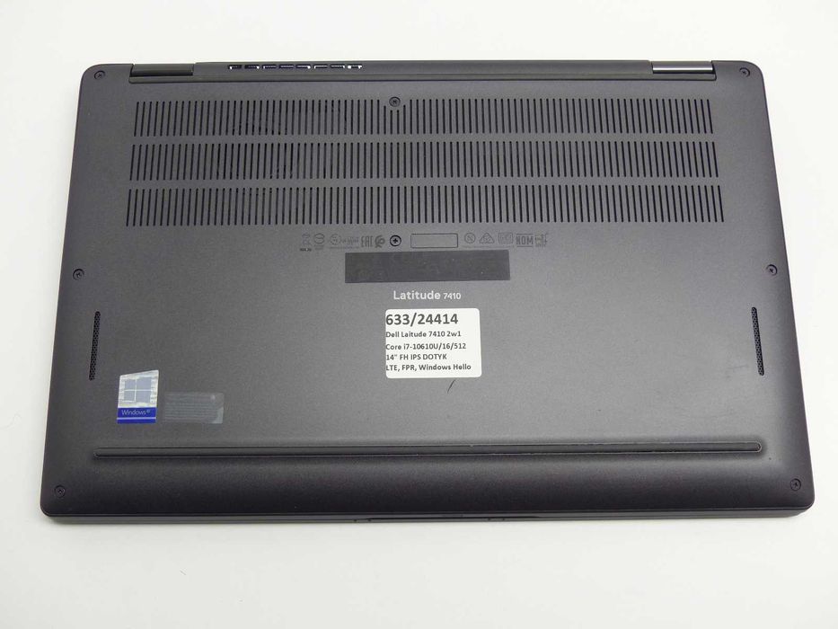 Dell Latitude 7410 2w1 DOTYK i7-10610U 16GB 512GB NVMe LTE NFC W11P