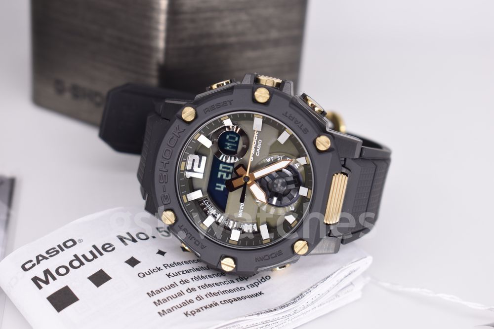 Casio G-Shock GST-B300B-1A NEW ORIGINAL | Bluetooth | Solar | G-Steel