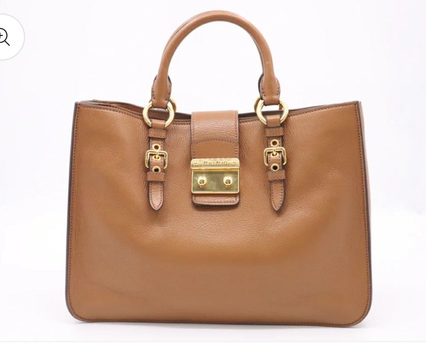 Miu miu Madras caramel шкіряна сумка