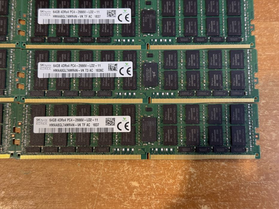 Серверная память Hynix 64Gb 4DRx4 DDR4 PC4-21300 - 2666V ECC REG
