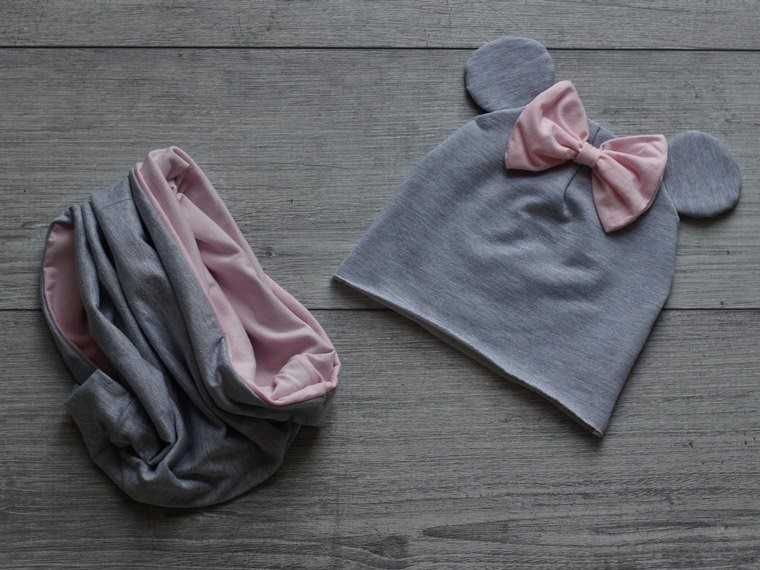 Komplet czapka komin rozmiar 44 Monello 2-3 lata