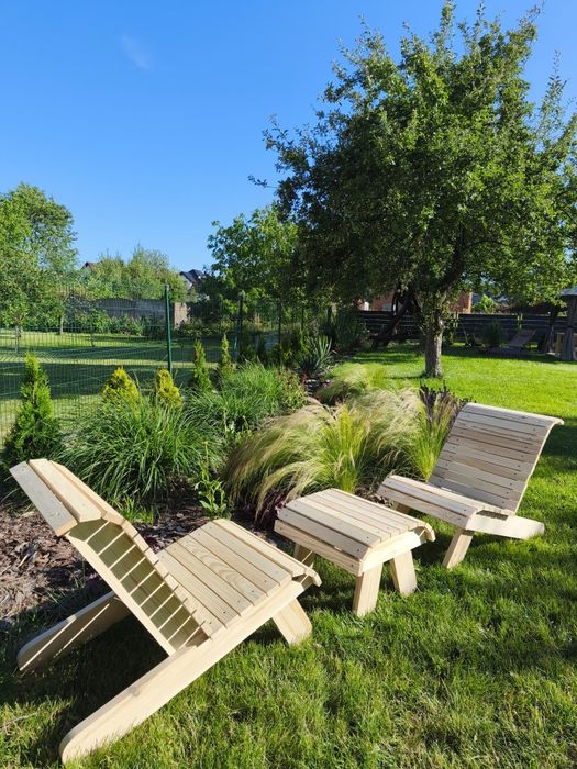 Fotel leżak ogrodowy