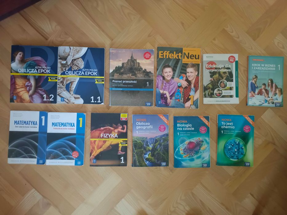Książki klasa 1  Liceum i Technikum      Nowa Edycja