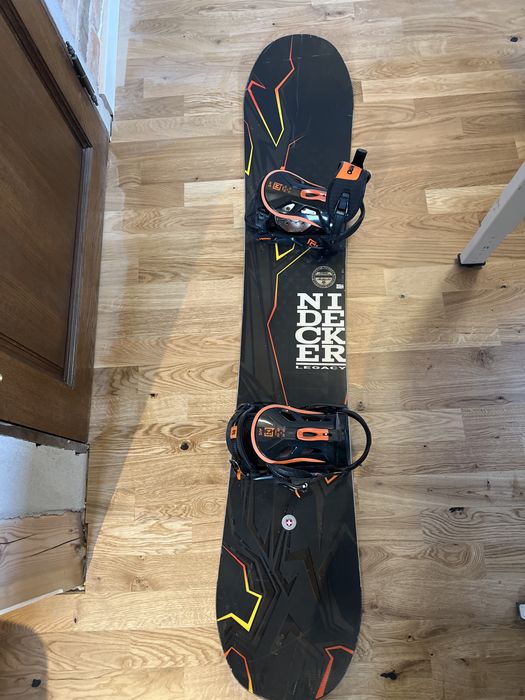 Snowboard, wiązanie do snoawbordu nitro