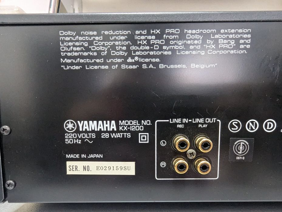 Топовая Yamaha KX-1200. Stereo Cassette Deck. 3 Головы! 2 Тонвала! JAPAN
