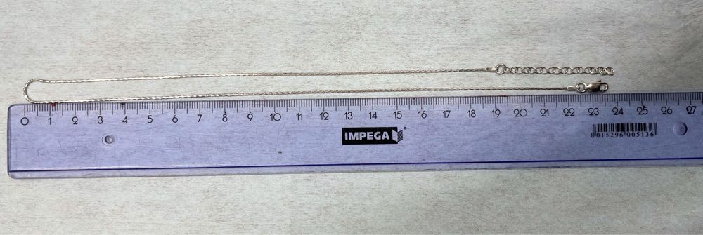 Łańcuszek, srebro, ok. 45 cm