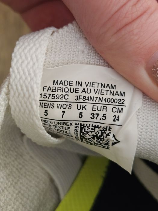 Converse All star білі 38 Lunarlon