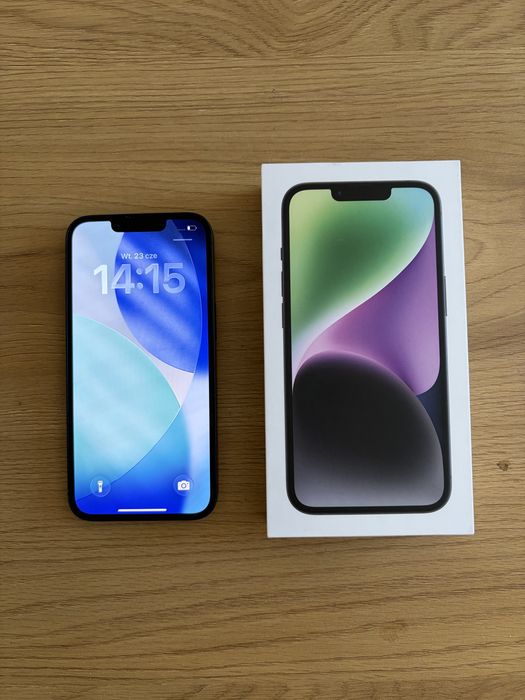 IPhone 14 128GB Czarny iOS 26.5