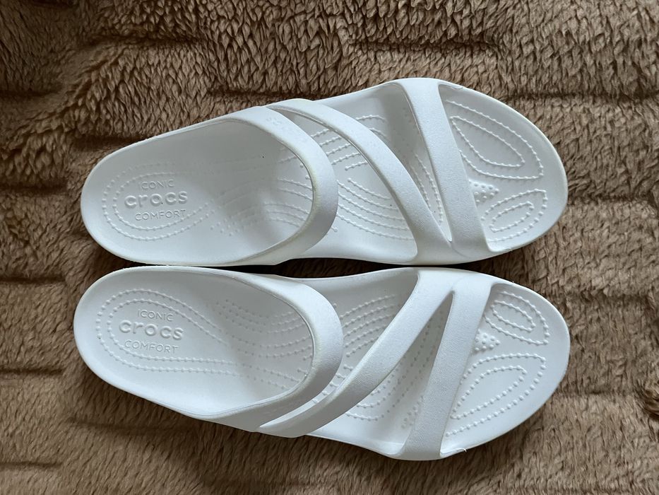 Klapki Crocs W 9 wkladka ok.26 cm.