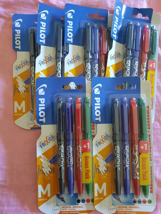 Canetas Gel Pilot Frixion ball NOVAS
