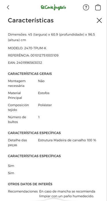 Mesa + 4 cadeiras