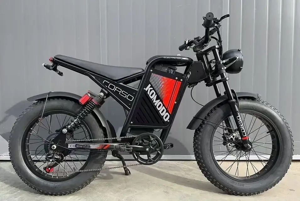 Елетрофетбайк Corso Komodo 1200 60V 21A Офіційна гарантія