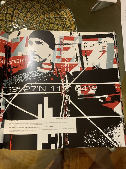 Programa U2 - 2001 Elevation Tour