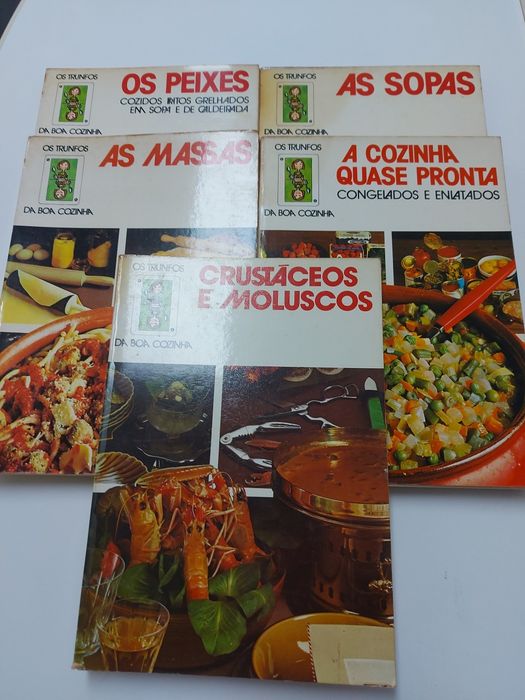 Livros de Cozinha (5) - Ática - Círculo de Leitores.
